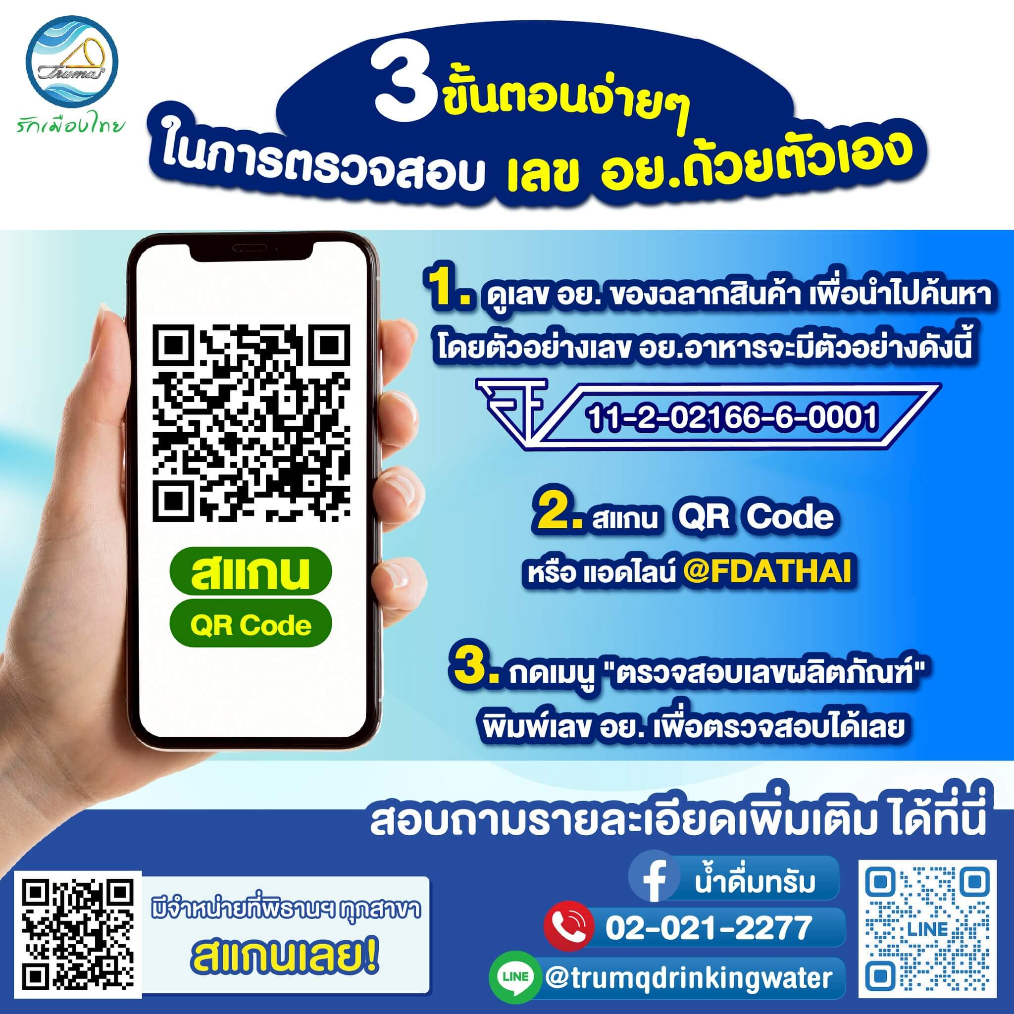 3 ขั้นตอนง่ายๆ ในการตรวจสอบ เลข อย. ด้วยตัวเอง